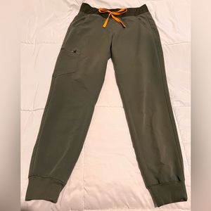 Figs Zamora Jogger Scrub Pants- moss, small